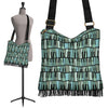 Piano Green Pattern Print Crossbody bags-grizzshop