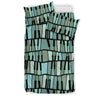 Piano Green Pattern Print Duvet Cover Bedding Set-grizzshop