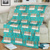 Piano Pattern Print Blanket-grizzshop