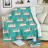 Piano Pattern Print Blanket-grizzshop