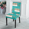 Piano Pattern Print Chair Cover-grizzshop