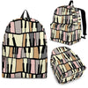 Piano Print Pattern Backpack-grizzshop