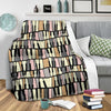 Piano Print Pattern Blanket-grizzshop