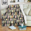 Piano Print Pattern Blanket-grizzshop