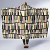 Piano Print Pattern Hooded Blanket-grizzshop