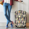 Piano Print Pattern Luggage Cover Protector-grizzshop