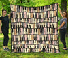 Piano Print Pattern Quilt-grizzshop