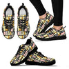 Piano Print Pattern Sneaker Shoes For Men Women-grizzshop