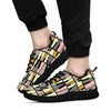 Piano Print Pattern Sneaker Shoes For Men Women-grizzshop