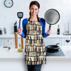 Piano Print Pattern Women's Apron-grizzshop