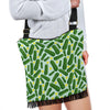 Pickle Cucumber Pattern Print Crossbody bags-grizzshop