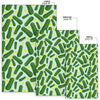 Pickle Cucumber Pattern Print Floor Mat-grizzshop