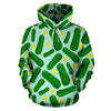 Pickle Cucumber Pattern Print Men Women Pullover Hoodie-grizzshop