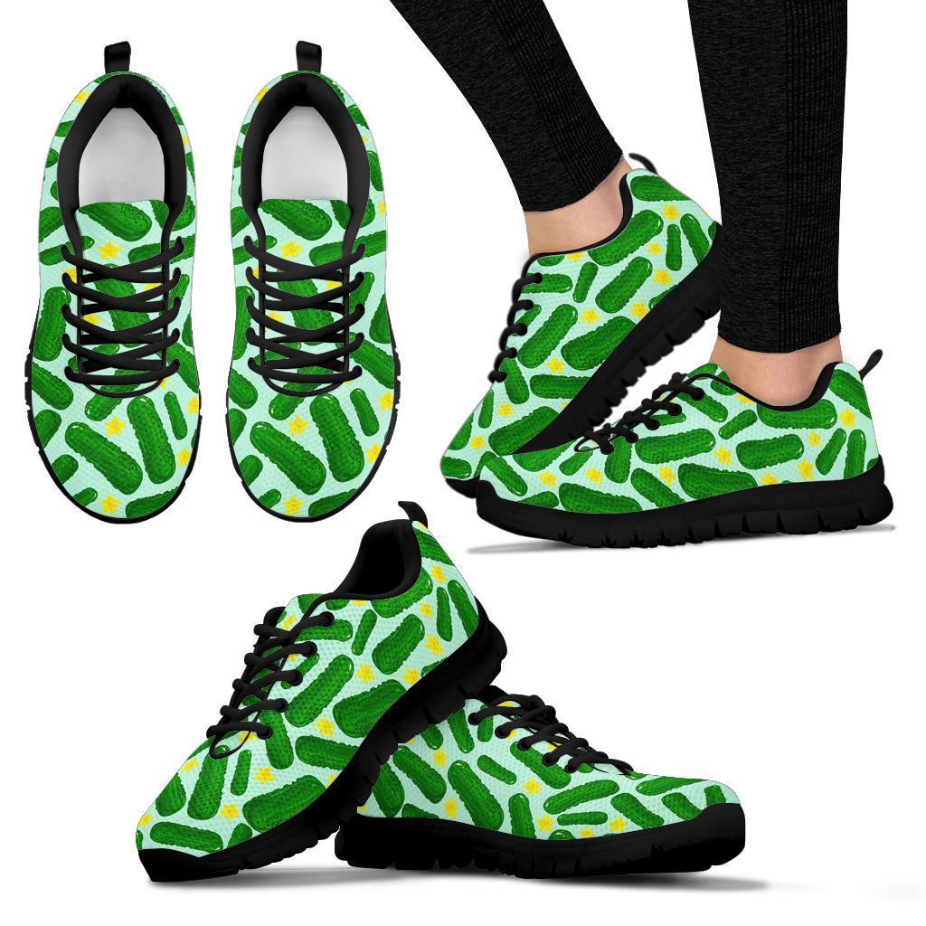 Pickle Cucumber Pattern Print Sneaker Shoes For Men Women-grizzshop