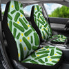 Pickle Cucumber Pattern Print Universal Fit Car Seat Covers-grizzshop