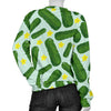 Pickle Cucumber Pattern Print Women's Sweatshirt-grizzshop