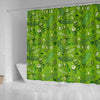 Pickle Cucumber Print Pattern Bathroom Shower Curtain-grizzshop