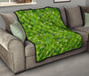 Pickle Cucumber Print Pattern Quilt-grizzshop