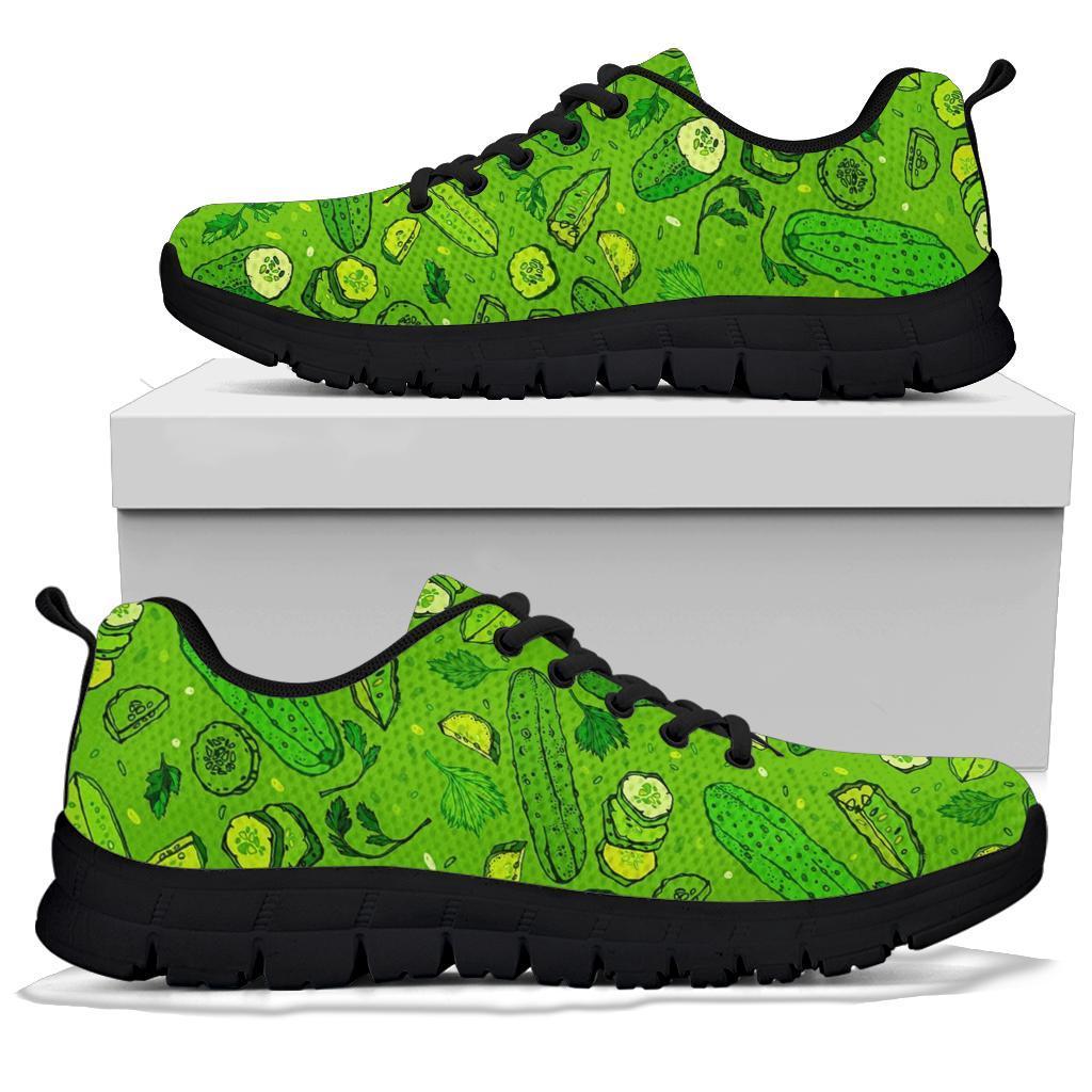 Pickle Cucumber Print Pattern Sneaker Shoes For Men Women-grizzshop