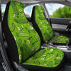 Pickle Cucumber Print Pattern Universal Fit Car Seat Covers-grizzshop