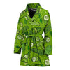 Pickle Cucumber Print Pattern Women Long Robe-grizzshop