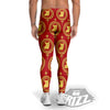 Pig And Chinese New Year Print Pattern Men's Leggings-grizzshop