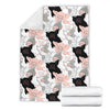 Pig Hand Drawn Pattern Print Blanket-grizzshop