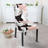 Pig Hand Drawn Pattern Print Chair Cover-grizzshop