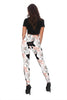 Pig Hand Drawn Pattern Print Women Leggings-grizzshop