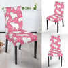 Pig Heart Pattern Print Chair Cover-grizzshop