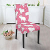 Pig Heart Pattern Print Chair Cover-grizzshop