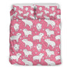 Pig Heart Pattern Print Duvet Cover Bedding Set-grizzshop