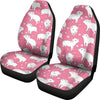 Pig Heart Pattern Print Universal Fit Car Seat Cover-grizzshop
