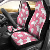 Pig Heart Pattern Print Universal Fit Car Seat Cover-grizzshop