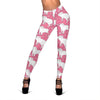 Pig Heart Pattern Print Women Leggings-grizzshop