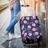 Pig Pattern Print Luggage Cover Protector-grizzshop