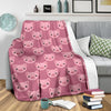 Pig Print Pattern Blanket-grizzshop