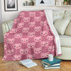 Pig Print Pattern Blanket-grizzshop