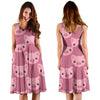 Pig Print Pattern Dress-grizzshop