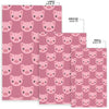 Pig Print Pattern Floor Mat-grizzshop