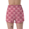 Pig Print Pattern Women's Shorts-grizzshop