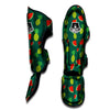 Pineapple And Tropical Watermelon Print Pattern Muay Thai Shin Guards-grizzshop