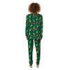 Pineapple And Tropical Watermelon Print Pattern Women's Pajamas-grizzshop