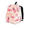 Pineapple Flamingo Print Backpack-grizzshop