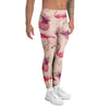 Pineapple Flamingo Print Men's Leggings-grizzshop