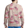 Pineapple Flamingo Print Men's Sweatshirt-grizzshop