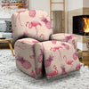 Pineapple Flamingo Print Recliner Cover-grizzshop