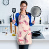 Pineapple Flamingo Print Women's Apron-grizzshop