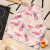 Pineapple Flamingo Print Women's Apron-grizzshop