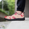 Pineapple Flamingo Print Women's Sneakers-grizzshop